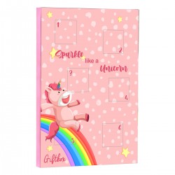Zilveren giftbox "Sparkle like a unicorn" - 613238