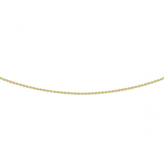 14kt geelgouden halsketting 38cm - 612872