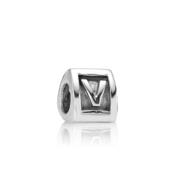PANDORA AG BEDEL LETTER V - 52186