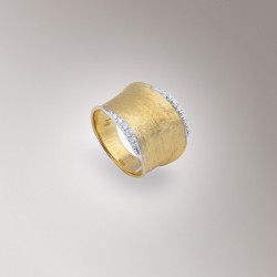 MARCO BICEGO LUNARIA ring in geel goud met briljant - 600594