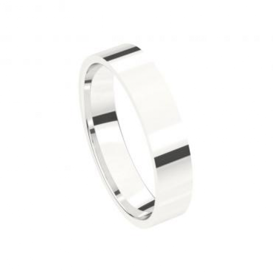 Tradition 18kt witgouden trouwring - 24404