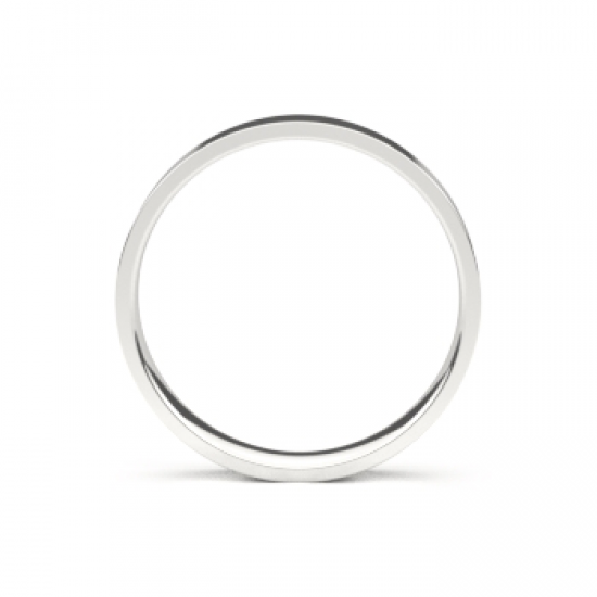 Tradition 18kt witgouden trouwring - 24404
