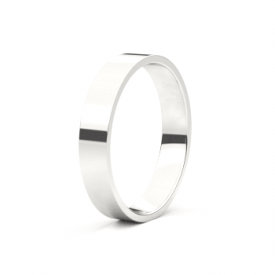 Tradition 18kt witgouden trouwring - 24404