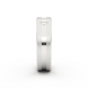 Tessina 18kt witgouden trouwring met diamant 0.07ct - 26156