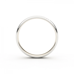 Tessina 18kt bicolore gouden trouwring met briljant 0.02ct - 26741