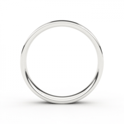 AURODESIGN 18kt witgouden trouwring - 26987
