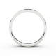 AURODESIGN 18kt witgouden trouwring - 26987