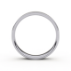Tessina 18kt witgoud + palladium trouwring - 27234