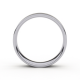 Tessina 18kt witgoud + palladium trouwring - 27235