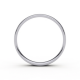 Tessina palladium trouwring - 33719