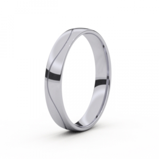 Tessina palladium trouwring - 33719