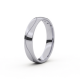Tessina palladium trouwring met diamant 0.02ct - 33720