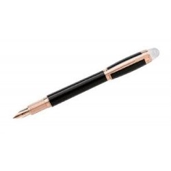 MONTBLANC STARWALKER FOUNTAIN PEN RED GOLD-PLATED - 34470