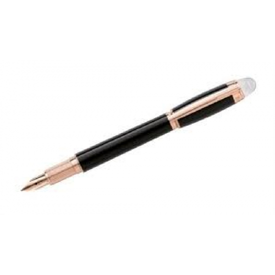 MONTBLANC STARWALKER FOUNTAIN PEN RED GOLD-PLATED - 34470