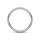 Tradition palladium trouwring met diamant 0.024ct - 4407