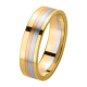 Tessina 18kt bicolore gouden trouwring - 7899