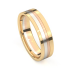 Tessina 18kt bicolore gouden trouwring - 7899