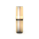 Tessina 18kt bicolore gouden trouwring - 7899