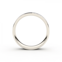 Tessina 18kt witgoud + palladium met diamant 0.075ct - 8353