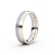 Tessina 18kt witgoud + palladium met diamant 0.075ct - 8353