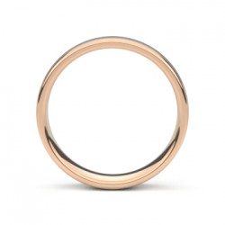 Tessina 18kt bicolore trouwring - 8739