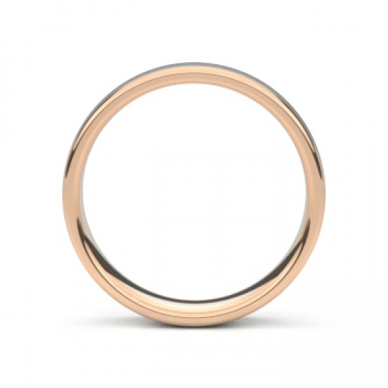 Tessina 18kt bicolore trouwring - 8739