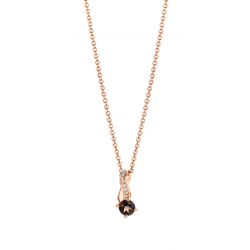 NONA zilver rosé vergulde ketting - 8835