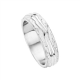 F'OrU 18kt witgouden trouwring - 12566