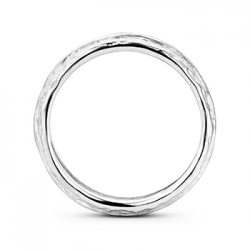F'OrU 18kt witgouden trouwring - 12566