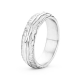 F'OrU 18kt witgouden trouwring - 12566