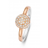 SILVER ROSE ZILVER RING - 14189