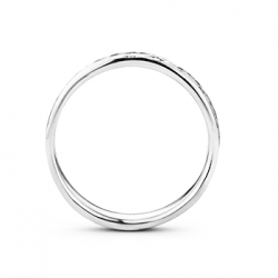 F'OrU 18kt witgouden trouwring - 14748