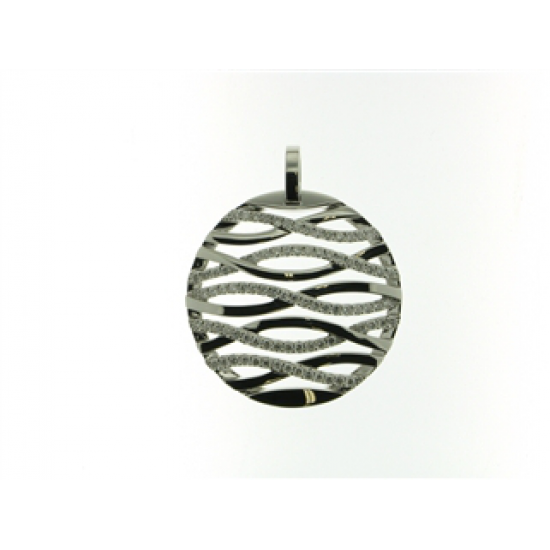 18 kt Hanger WIT GOUD BRILJANT - 16046