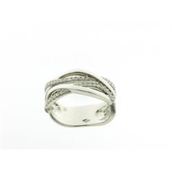 18KT GOUDEN RING MET BRILJANT - 16056