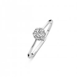 18kt witgouden ring met diamant 0.50ct - 16059