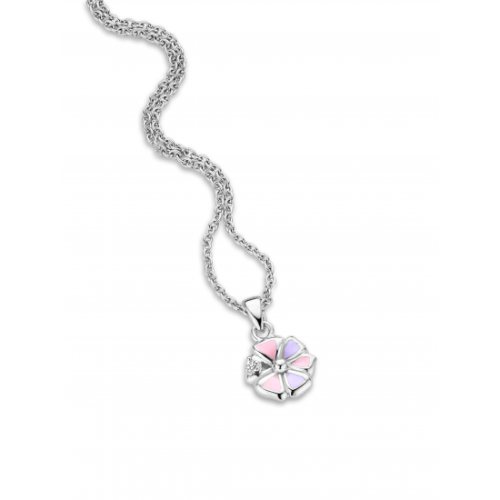 NONA MINIE ME ZILVEREN KETTING MET HANGER - 16932