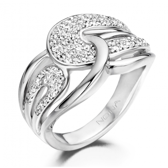 NONA zilveren ring - 17288