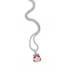 NONA MINI ME ZILVEREN KETTING MET HANGER - 17521