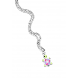 NONA MINI ME ZILVEREN KETTING MET HANGER - 17813