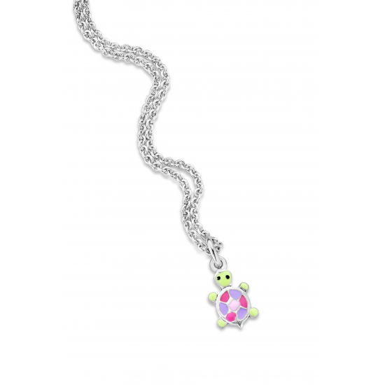NONA MINI ME ZILVEREN KETTING MET HANGER - 17813