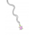 NONA MINI ME ZILVEREN KETTING MET HANGER - 17813