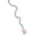 NONA MINI ME ZILVEREN KETTING MET HANGER - 17813