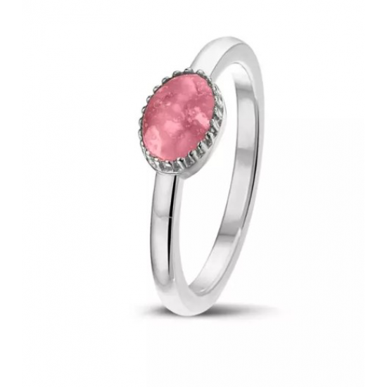 SEE YOU memorial gedenksierraad - zilveren ring met zirconium - 19227