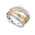 SILVER ROSE ZILVEREN RING MET ZIRCONIUM - 19314
