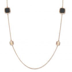ONE MORE 18kt roze gouden ketting - 19327