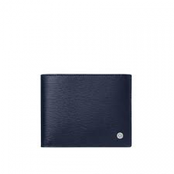 Montblanc Wallet Westside 8cc blue - 19612