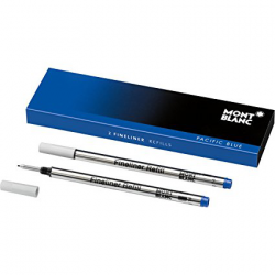 MONTBLANC ROLLERBALL REFILLS PACIFIC BLUE B - 19869