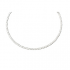zilveren gourmette ketting - gerhodieerd - 45cm - 20130