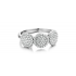 Silver Rose - zilveren ring met zirconium - 20258