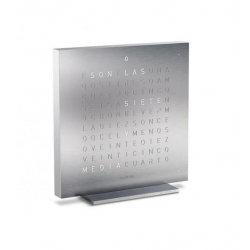 QLOCKTWO Touch full metal, dutch - 20309